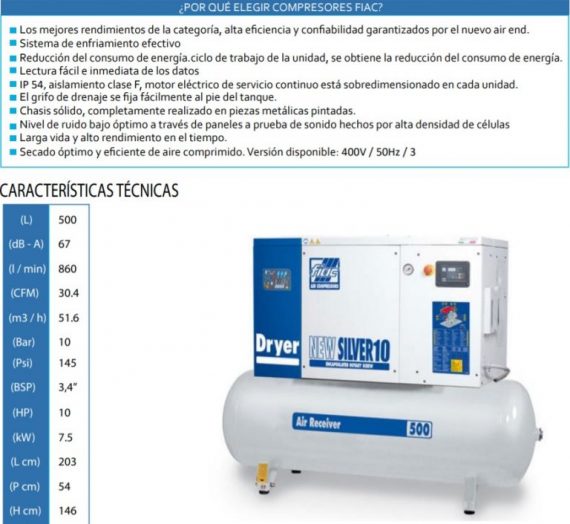 FIAC New Silver D 10/500 3