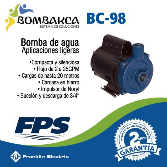 FRANKLIN ELECTRIC BC-98 2