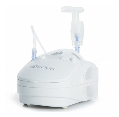EOLO ALIMENTACION DE ENERGIA 230V - 50 Hz     CONSUMO DE ENERGIA 170 VA           PRECION MAXIMA  : 2.5 bar    psi 250 k PA       PRECION OPERACIONAL : 1.1 BAR      FLUJO MAXIMO DE AIRE : 14L / MIN FLUJO DE AIRE DE OPERACION   :  5L / MIN    TSA DE NEBULIZACION CON 4 ML DESOLUCION DE NaCL 0.9 M (DAMM) 