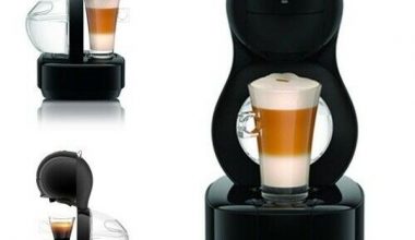 NESCAFÉ DOLCE GUSTO Lumio es de 37 cm (H) x 18 cm (W) x 22 cm (D) con un tanque de agua de 1L