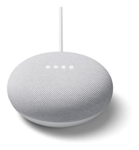 GOOGLE Diámetro: 98 mm (3.85")
- Altura: 42 mm (1.65")
- Peso del dispositivo: 177-183 g
-Sonido más potente y nítido.