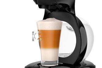 NESCAFÉ DOLCE GUSTO Lumio es de 37 cm (H) x 18 cm (W) x 22 cm (D) con un tanque de agua de 1L 1