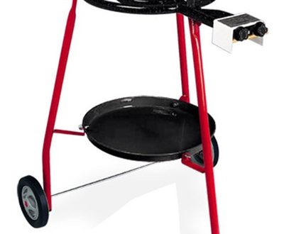 MR GRILL -Quemador de 40 cm - 2 fuegos con capacidad para una paella de 30 a 65 de material cerámico importado resistente a altas temperaturas
-Resistente a altas temperaturas