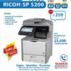 RICOH Fotocopiadora Ricoh B/n Sp 5200 (garantia, Local Fisico)