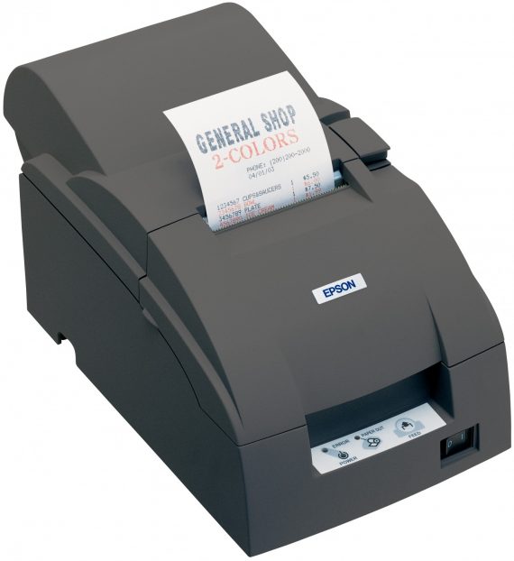 EPSON TMU220A SERIAL, BLACK