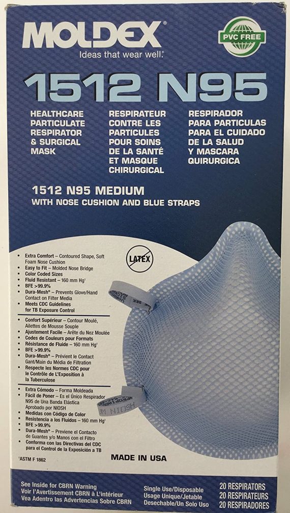 MOLDEX 1512 N95 2