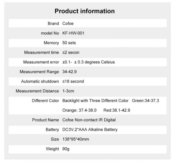 COFOE KF-XW-001 4