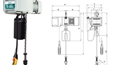 TOYO 1 Ton 3m 2HP