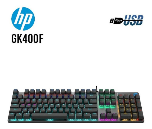 REDRAGON Teclado Mecanico Gamer Hp Gk400f 1 REDRAGON Teclado Mecanico Gamer Hp Gk400f