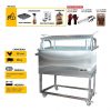 MR GRILL Largo: 78 cm. | Ancho: 48 cm. | Alto: 65 cm.