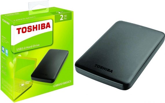 TOSHIBA disco duro externo 3