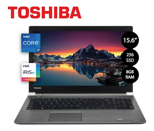 TOSHIBA Laptop Toshiba Dynabook Tecra-a50j, I7, 8gb, 265gb Ssd, 15.6