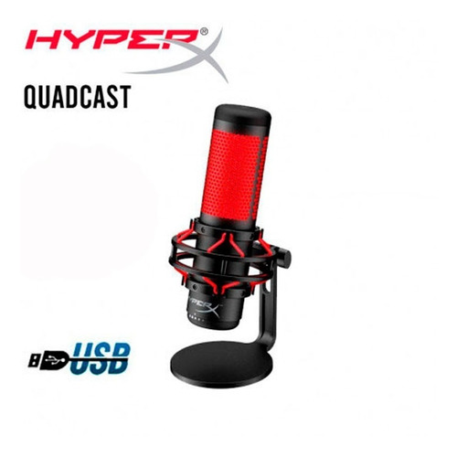 HYPERX Hyperx Quadcast (hx-micqc-bk) Usb